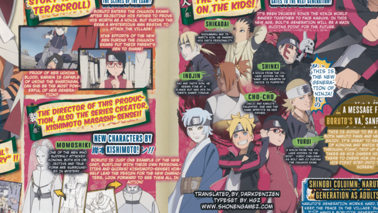 Boruto: Naruto The Movie Character Designs And Plot Summary Revealed