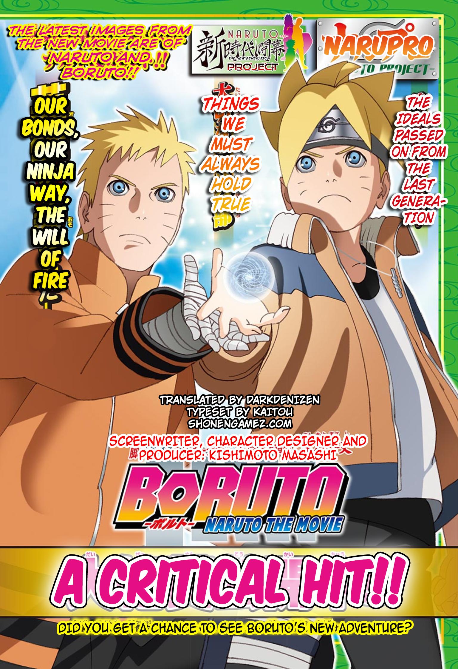 Crítica sobre Boruto: Naruto next generations e Boruto: Naruto the movie