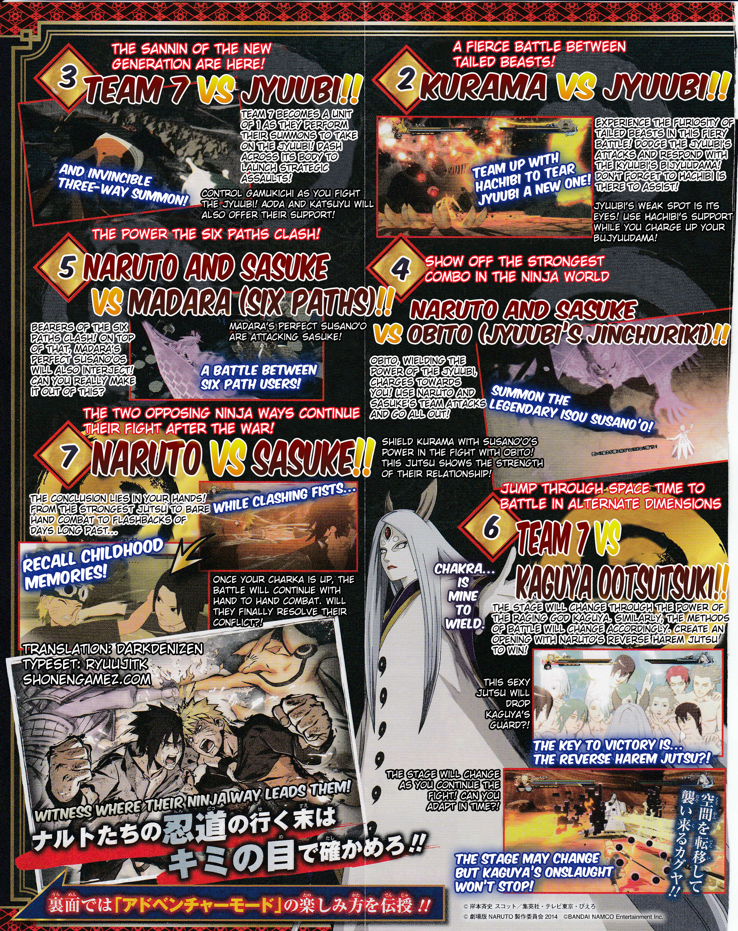 Latest scans from V-jump : r/NarutoNinjaStorm