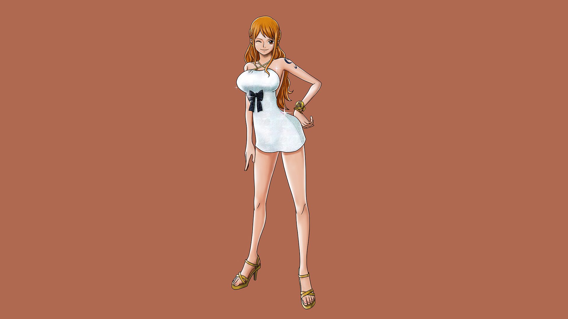 One Piece Nami Heart Of Gold.