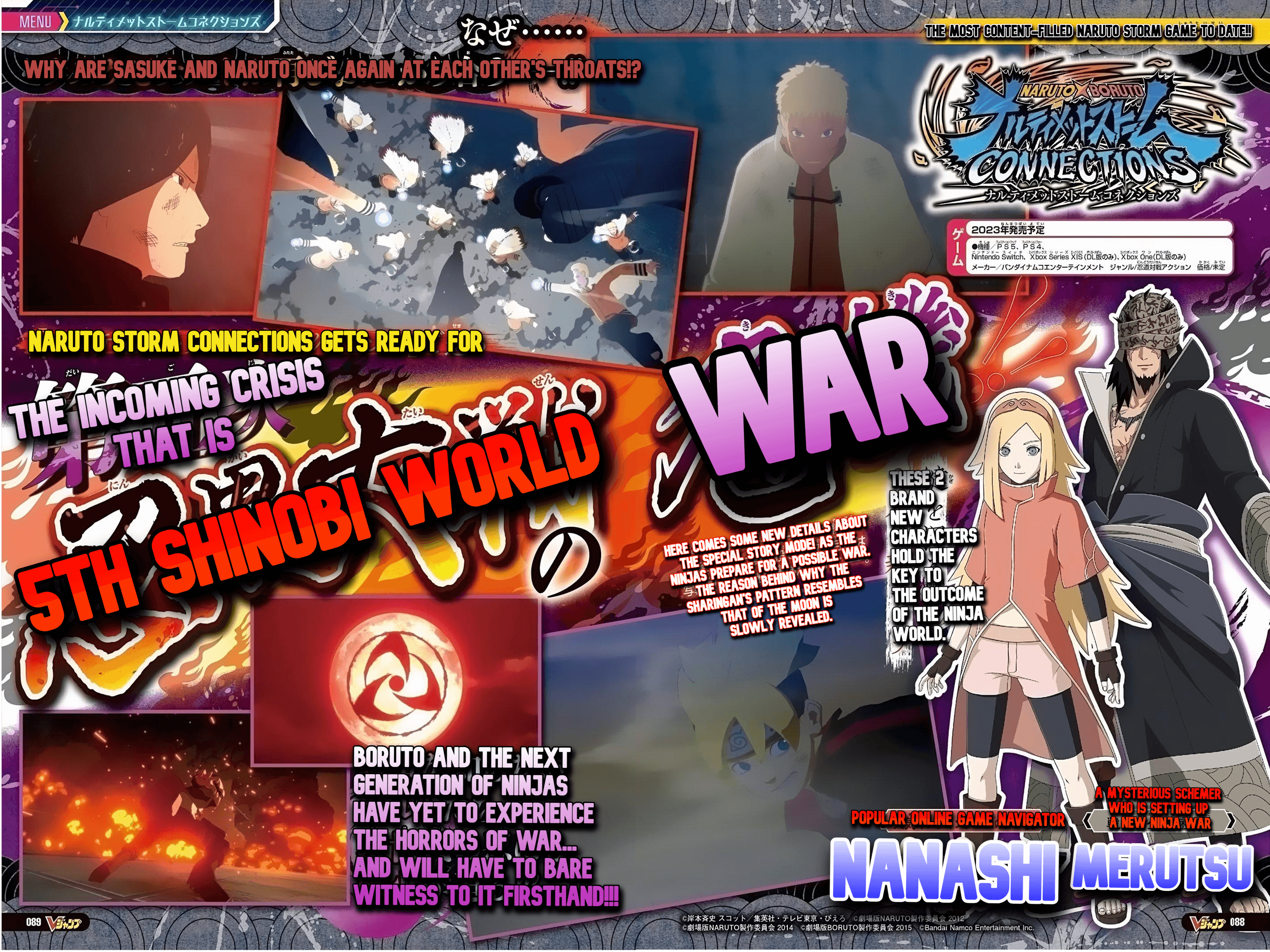 Naruto Storm Connections SCAN LEAKS! 